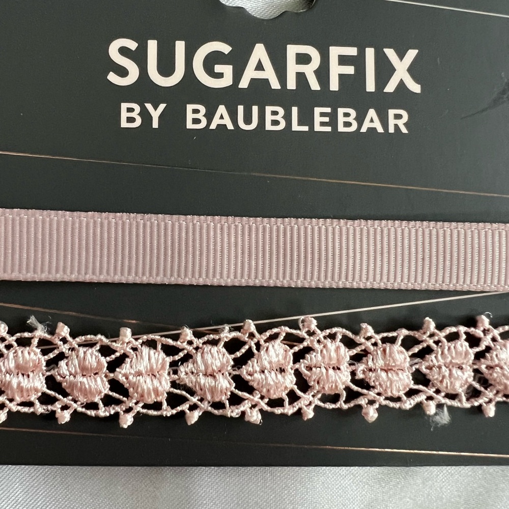 Sugarfix by BaubleBar Pink Choker Set - Picture 2 of 6